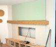 Fireplace Nook Tv Mount Awesome Simple and Modern Mantel Makeover