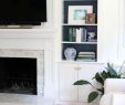 Fireplace Nook Tv Mount Beautiful Fireplace Makeover Start to Finish Shine Your Light