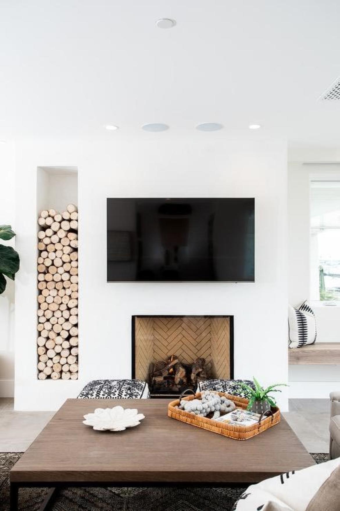 Fireplace Nook Tv Mount Best Of Creative Ways to Design Your Built In Tv Niche