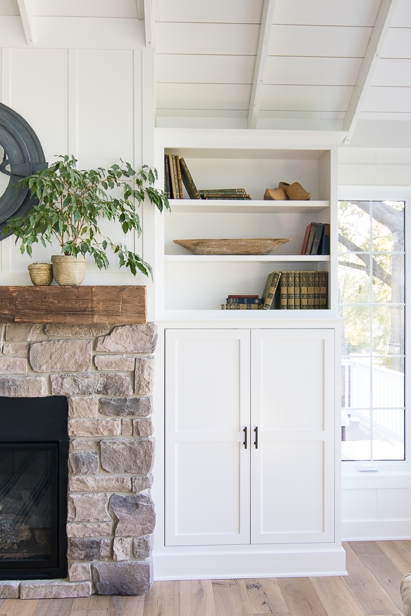 Fireplace Nook Tv Mount Fresh Friday Feels Hidden Tv Cabinet Built Ins the Lilypad Cottage