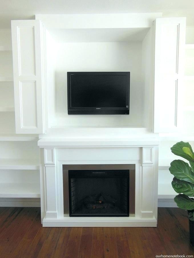 fireplace nook tv mount mounting in niche above fireplace built in fireplace nook with doors our home notebook terrific mounting in niche above fireplace fireplace nook tv mount diy