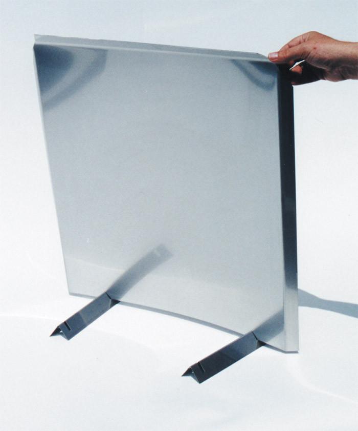 Heat Reflector Shield" Fireback 304 Stainless Steel the heat reflector shield fireback 304 stainless steel