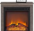 Fireplace Reflectors New Ameriwood Home Bruxton Electric Fireplace Medium Brown