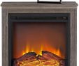 Fireplace Reflectors New Ameriwood Home Bruxton Electric Fireplace Medium Brown