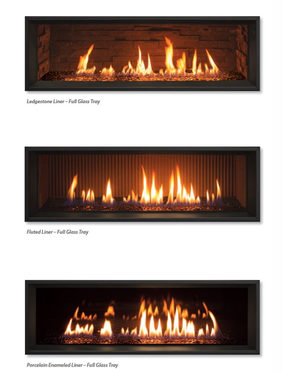 Fireplace Tray Elegant Enviro C44 Linear Gas Fireplace