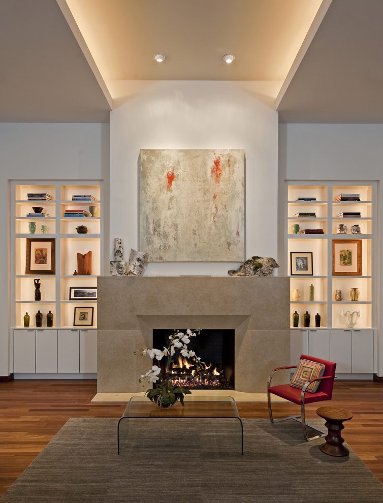 Fireplace Tray Lovely Austin Tray Lighting Living Room Contemporary with Chimney
