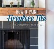 Fireplace Tray New How to Paint Fireplace Tile Diy Fireplace Makeover A