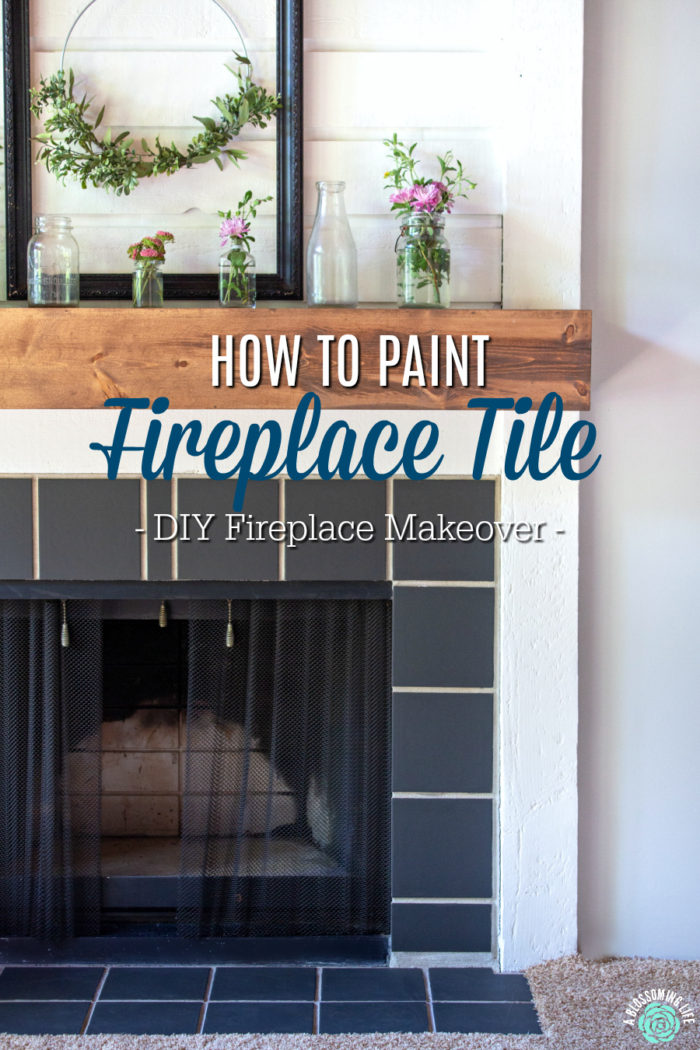 Fireplace Tray New How to Paint Fireplace Tile Diy Fireplace Makeover A