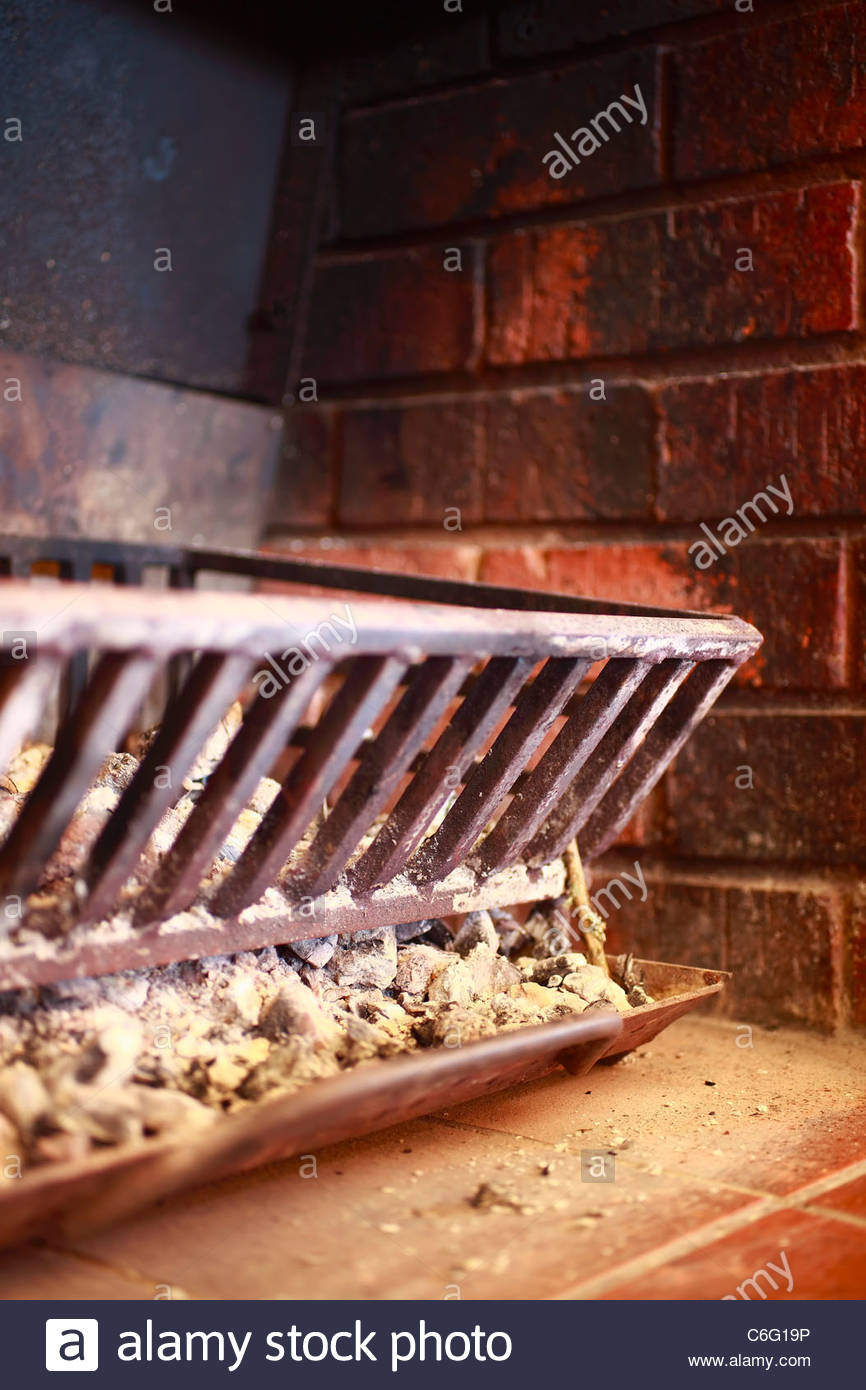 Fireplace Tray Unique Fireplace A Cast Iron Grate and Coal Tray In A Brick Lined