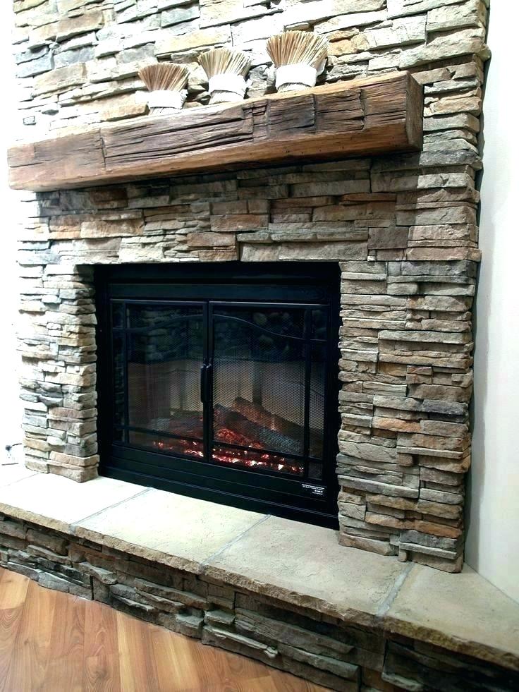 Gas Fireplace Rock Awesome Stone Fireplace Surround Stones Rocks Surrounds – Phamduyfo