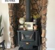 Gas Fireplace Rock Beautiful Dated Rock Fireplace Turned Electric Shiplap Fireplace