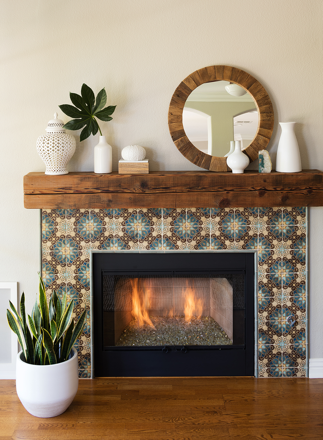 Gas Fireplace Rock Best Of before and after Fireplace Makeovers