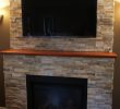 Gas Fireplace Rock Best Of Natural Stone Fireplace Tv Mounted Over Fieplace Gas