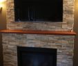 Gas Fireplace Rock Best Of Natural Stone Fireplace Tv Mounted Over Fieplace Gas