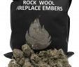 Gas Fireplace Rock Lovely High Temperature Tech Replacement Rock Wool Embers for Gas Fireplaces Gas Logs 6 Oz Bag