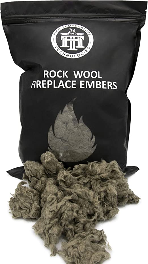 Gas Fireplace Rock Lovely High Temperature Tech Replacement Rock Wool Embers for Gas Fireplaces Gas Logs 6 Oz Bag
