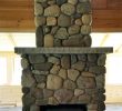 Gas Fireplace Rock Luxury Dennis J King Masonry Inc Maine Masonry Contractor