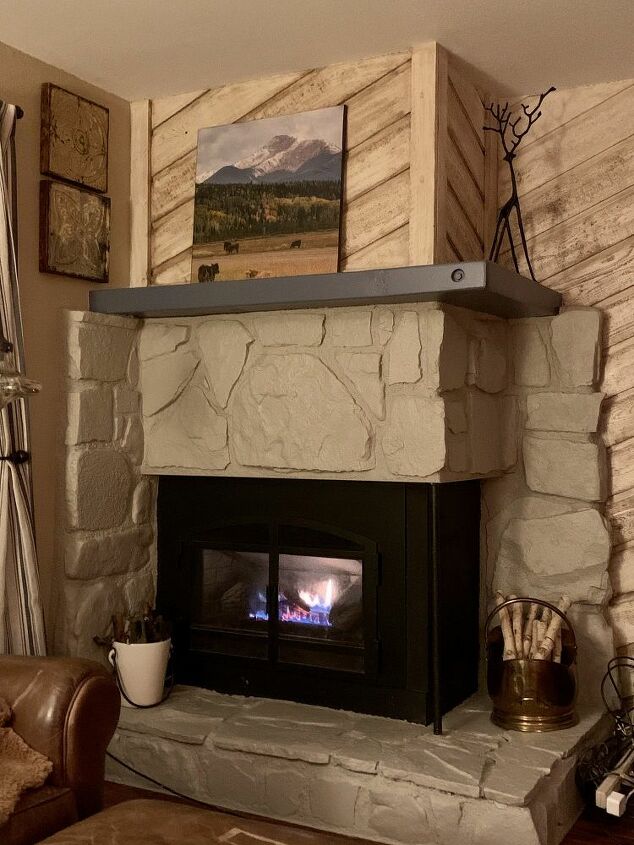 Gas Fireplace Rock Luxury How to Paint A Rock Fireplace Diy