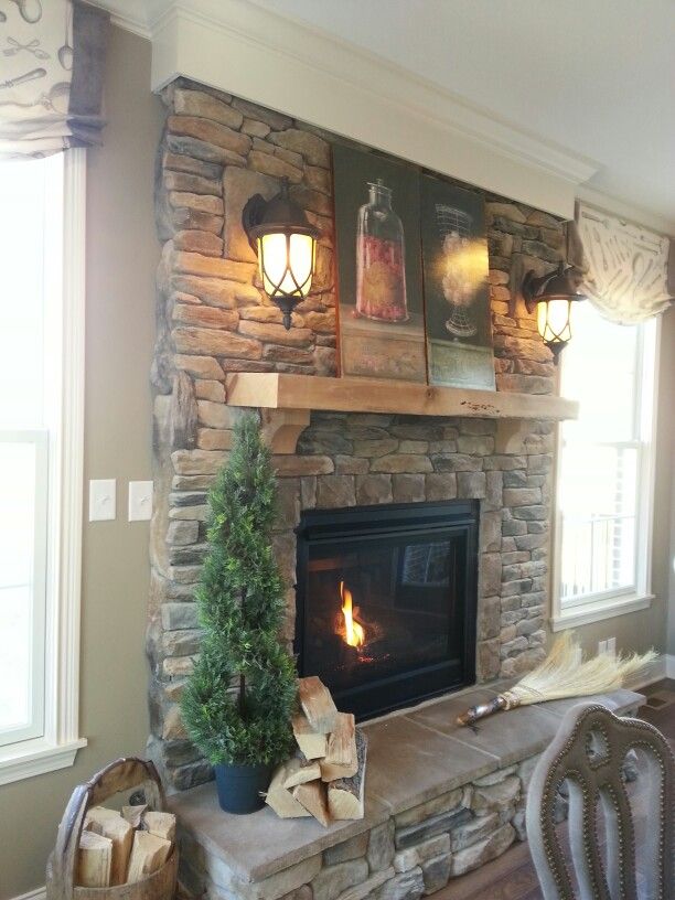 Gas Fireplace Rock New 34 Beautiful Stone Fireplaces that Rock with Images