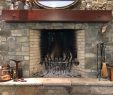 Gas Fireplace Rock New Fireplace Glass Doors Project