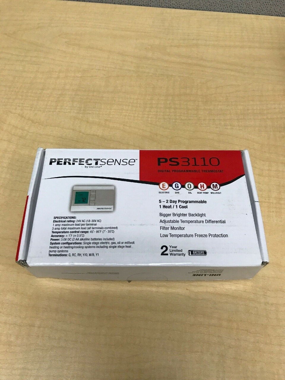 millivolt thermostat for gas fireplace robertshaw perfect sense ps3110 digital 5 2 day programmable wall thermostat from millivolt thermostat for gas fireplace