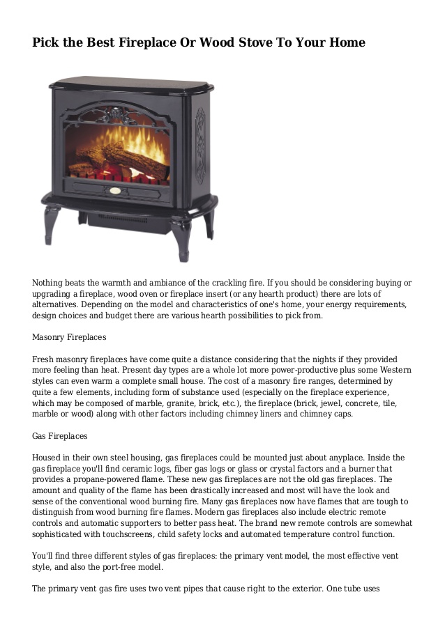 Gas Fireplace thermostats Awesome Pick the Best Fireplace Wood Stove to Your Home