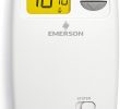 Gas Fireplace thermostats Lovely Emerson 1e78 140 Non Programmable Heat Ly thermostat for Single Stage Systems