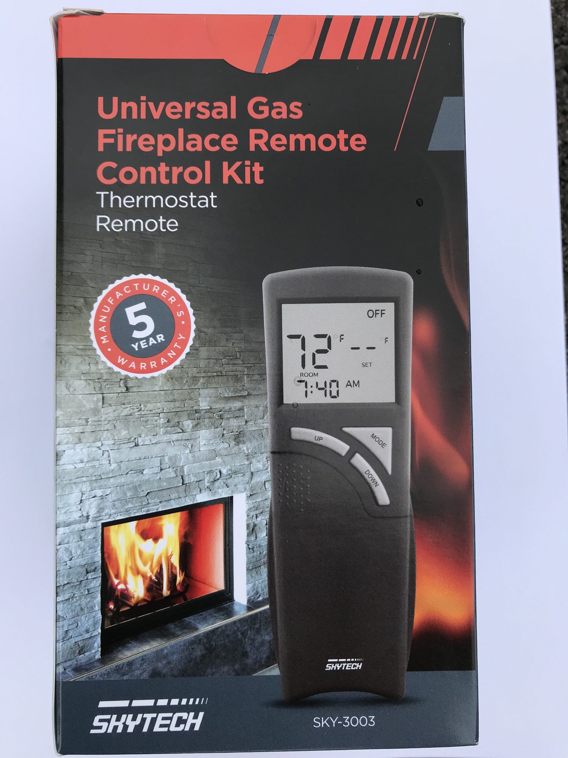 Gas Fireplace thermostats Lovely Skytech Fireplace Remote Control thermostat Off thermostat Timer