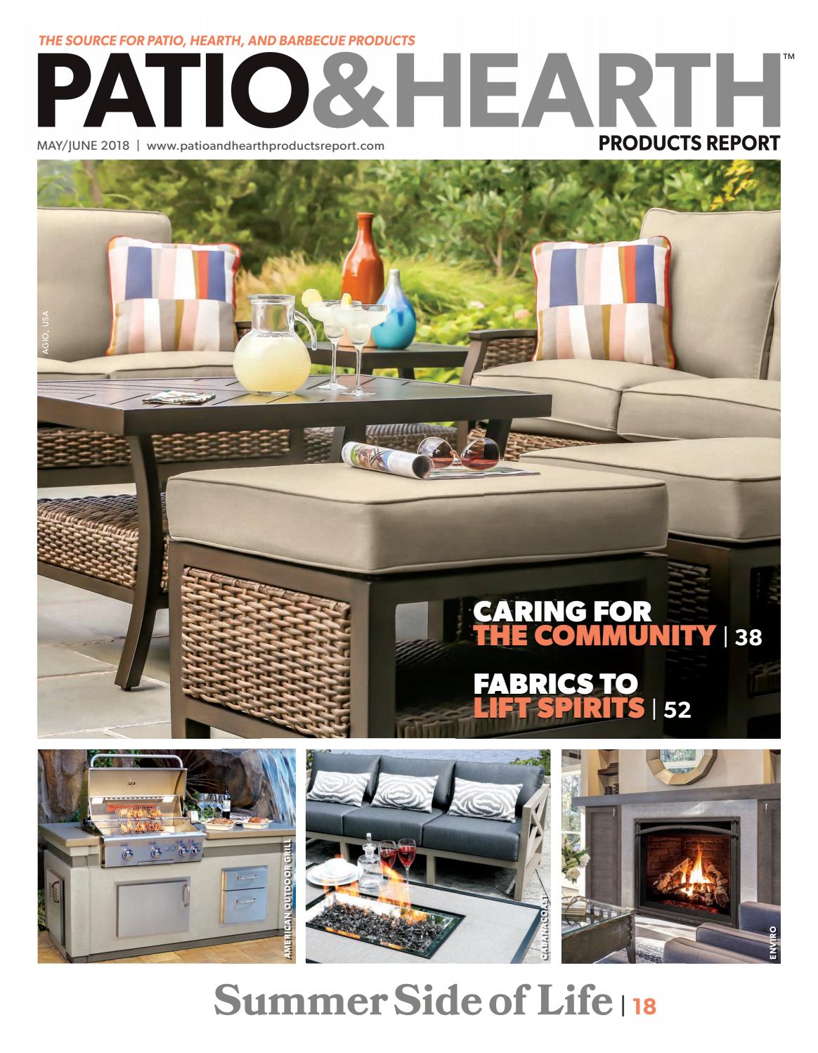 Georgetown Fireplace and Patios Fresh Patio & Hearth Products Report May June 2018 by Peninsula