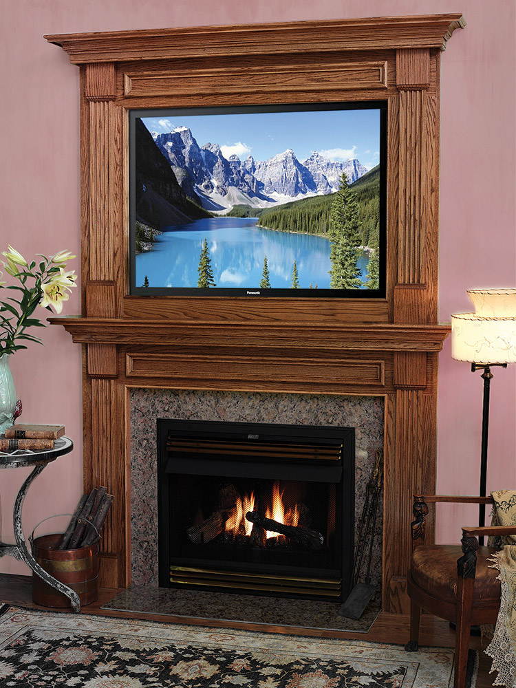 Hamilton Custom Wood Fireplace Mantel Surround Hamilton 640