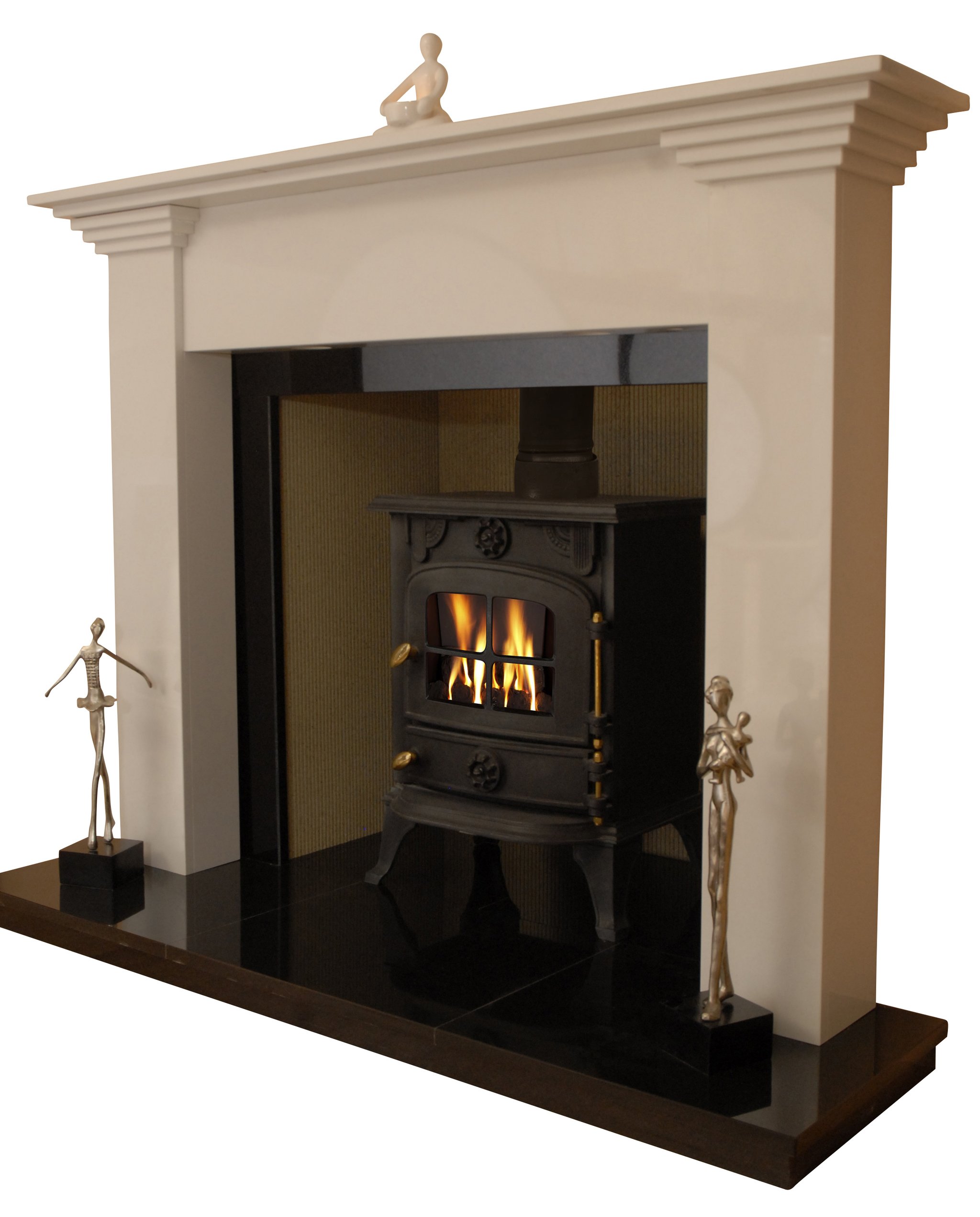 Hamilton Solid fuel Marble Fireplace & Hearth hamilton solid fuel 03 2048x
