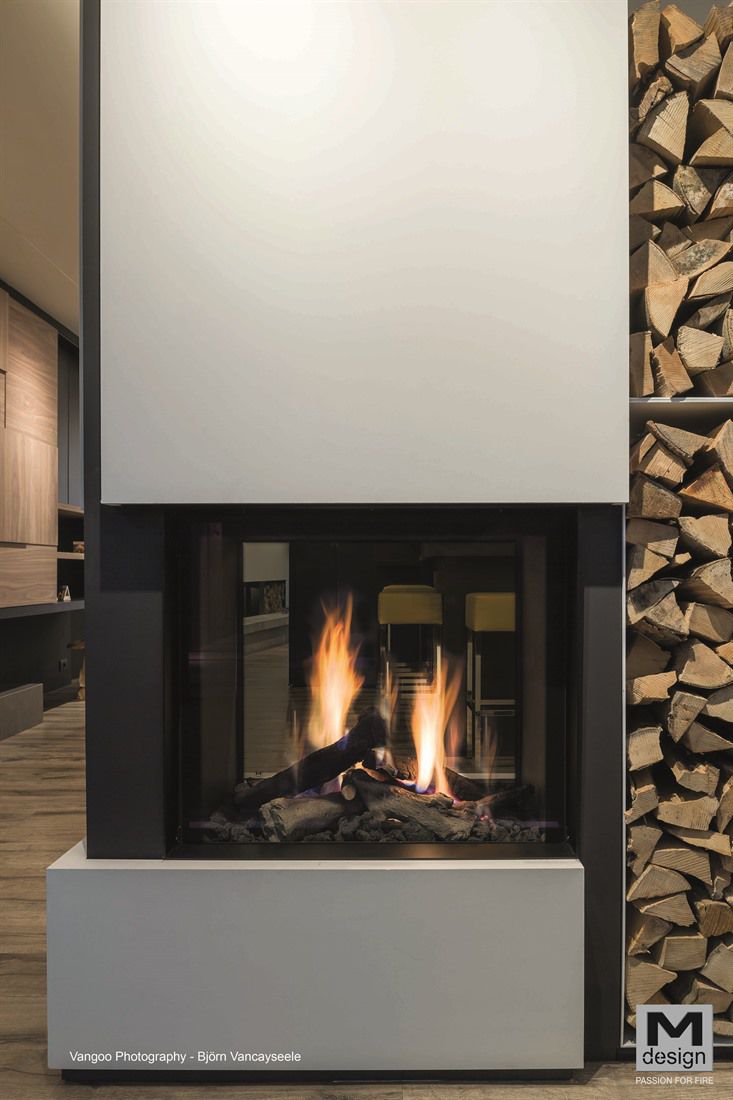 In Wall Gas Fireplace Lovely Gas Fireplace True Vision 850 Dv M Design Contemporary