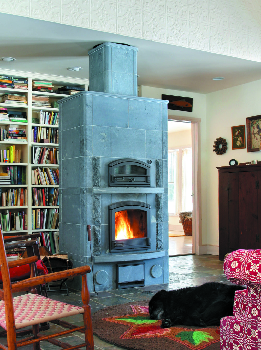Norwood Fireplace Elegant Tulikivi — Mountain Flame