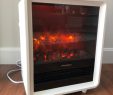 Norwood Fireplace New sold Portable Electric Fireplace Heater 1500w White In