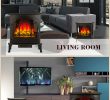 Portable Indoor Fireplace Elegant 20" Free Standing Small Portable 3 Sided 3d Flame Indoor