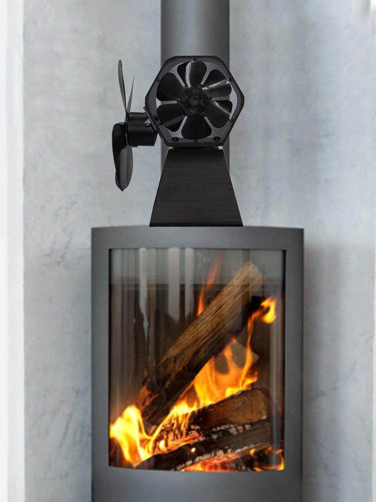 Portable Indoor Fireplace Inspirational 2020 New Power Heat Furnace Fireplace Fan Black Aluminum Heating Fan Heat Powered Stove Fan