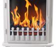 Portable Indoor Fireplace Lovely Decorative Fireplace Fire Glass White 3d Flame Effect