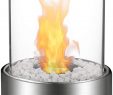 Portable Indoor Fireplace Lovely Regal Flame Eden Ventless Tabletop Portable Bio Ethanol Fireplace In Stainless Steel