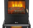 Portable Indoor Fireplace Lovely Trustiwood Portable Electric Fireplace Stove Infrared Heater 23 Inch Freestanding Heater for Living Room W Realistic Burning Fire and Log Frame