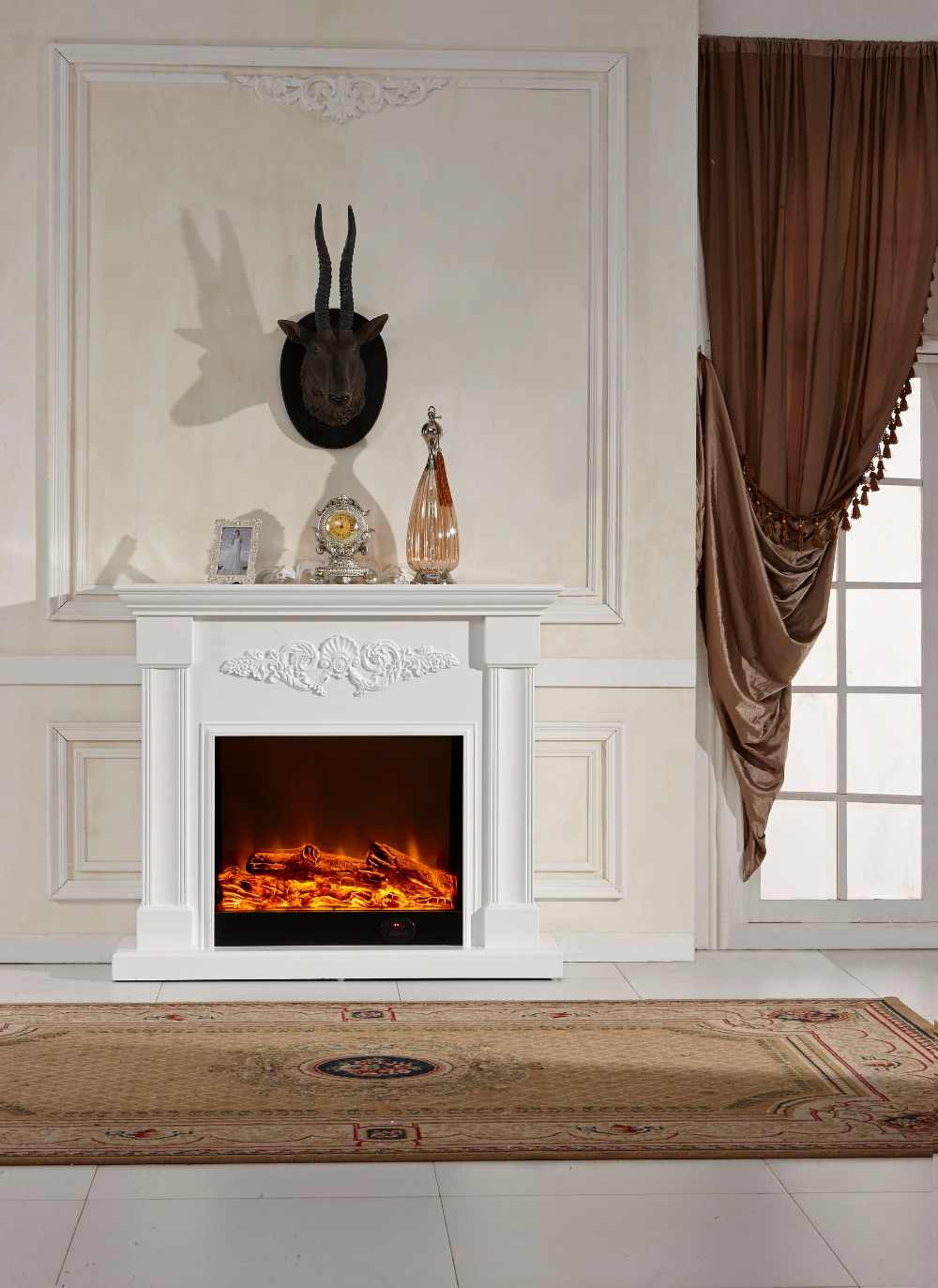 Portable Indoor Fireplace Luxury Indoor Freestanding Fireplace Mantel Mantel Aliexpress