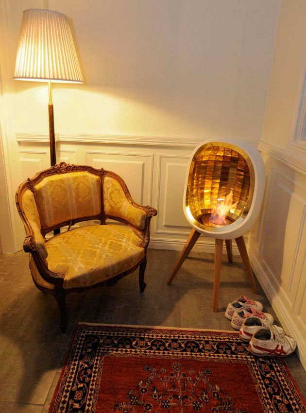 Portable Fireplaces That Create An Instant Cozy Vibe The portable indoor fireplace corner