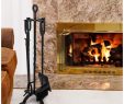 Restoration Hardware Fireplace Screens Inspirational 5 Pieces Fireplace tools tool Set Wrought Iron Fire Set Fire Place