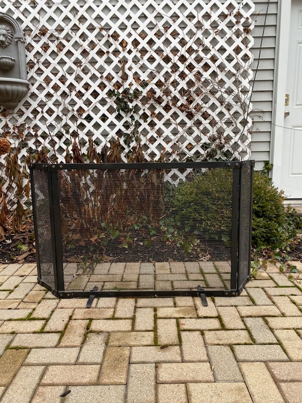 Used Restoration hardware fireplace screen for sale in restoration hardware fireplace screen f5d0af73 525e 4be9 b350 f53b8aef2df2