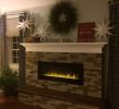 Wall Mount Fireplace Lowes Best Of Linear Electric Fireplace with Air Stone From Lowes