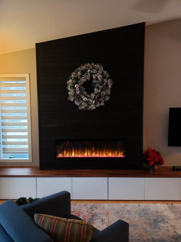 Wall Mount Fireplace Lowes Unique Napoleon Alluravision Deep Wall Electric Fireplace 50 In