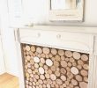 Wood Fireplace Inserts Lowes Fresh Little Farmstead Wood Rounds Fireplace Insert Diy