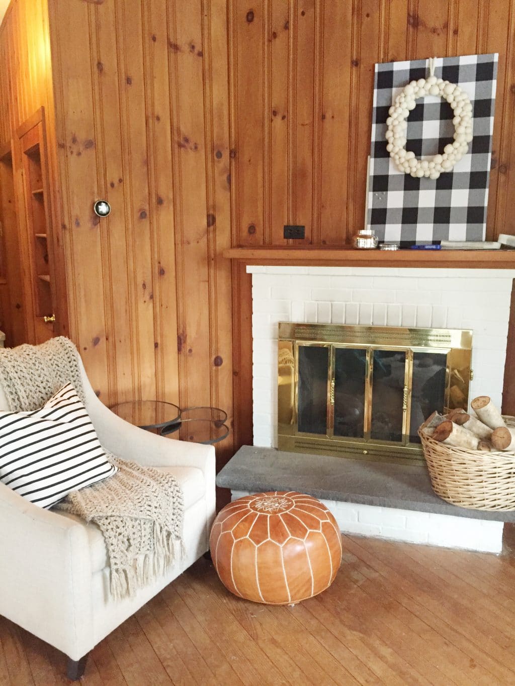 Wood Fireplace Inserts Lowes Luxury Lowe S Spring Makeover afters A Modern Lake House Entry