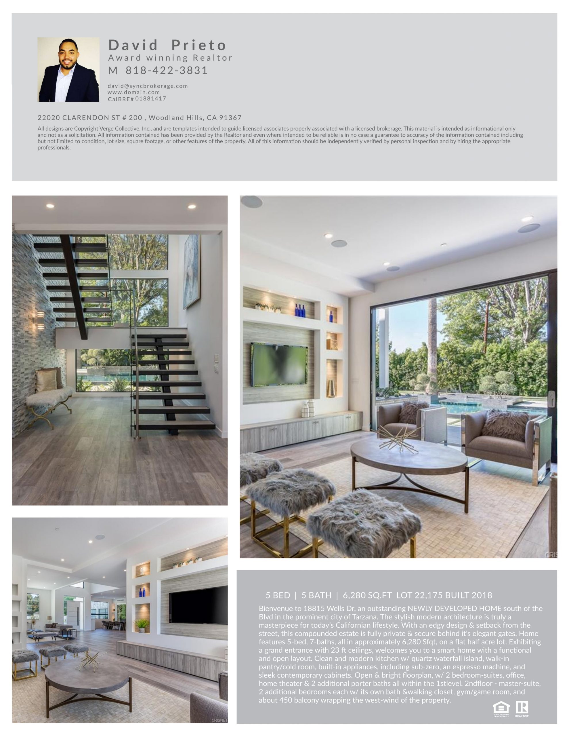 open house friday 9 28 18 from 2 6pm at wells dr in tarzana ca by david prieto at syn brokerage woodland hills