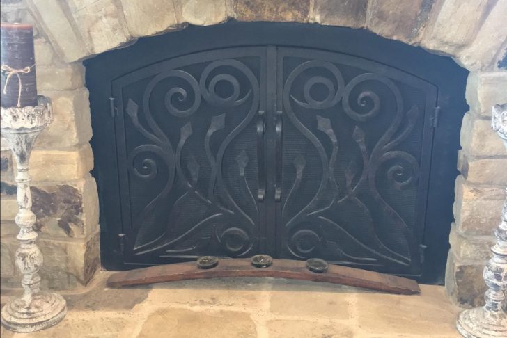 Wrought Iron Fireplace Door Elegant Custom Wrought Iron Fireplace Doors by Fireplace Door Guy