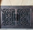 Wrought Iron Fireplace Door Lovely Fireplace Doors Fireplace Mantel Fireplace Remodel Rustic